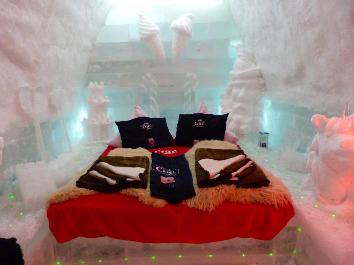Hotel Of Ice Transylvania Cîrţişoara Exteriör bild
